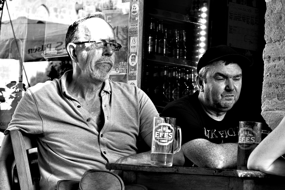 Nicosia, English settlers focused on one of their favourite activities: drinking beer